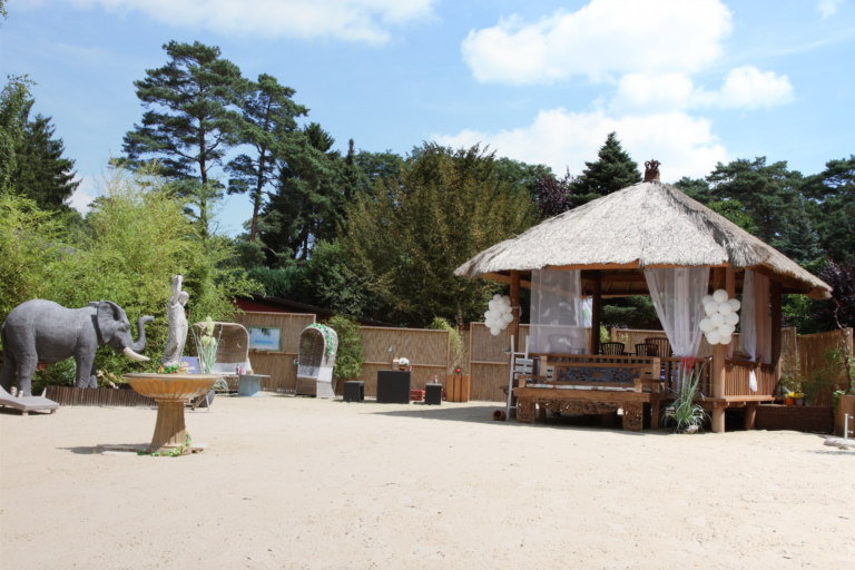 private Lounge von WaveCult im Strandhotel am Steinhuder Meer Strandbar Freizeit